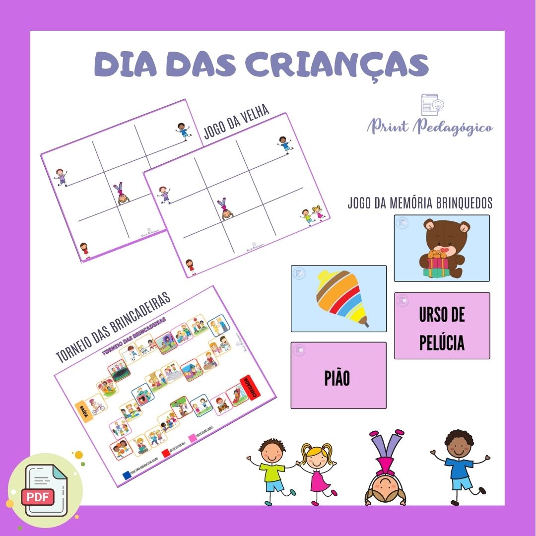 Dia Das Crianças Brinquedos e Brincadeiras